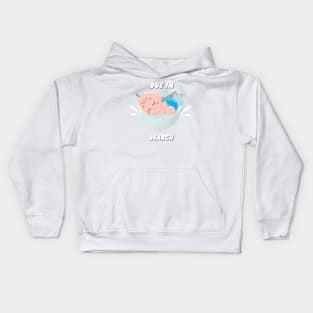 Due in March for the Mom to Be Kids Hoodie
